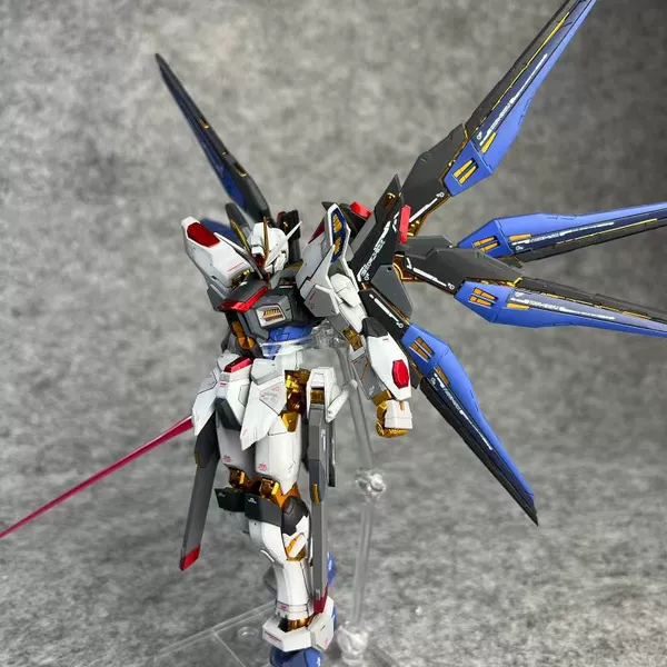 Single model - Gundam model - Xinsheng's strong attack [Lightless wings] + weapons and equipment + support
