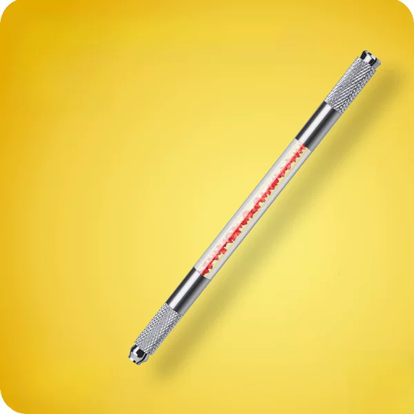 Factory direct selling double-headed crystal embroidery pen No. 4 eyebrow pencil Korean multi-functional embroidery handmade pen