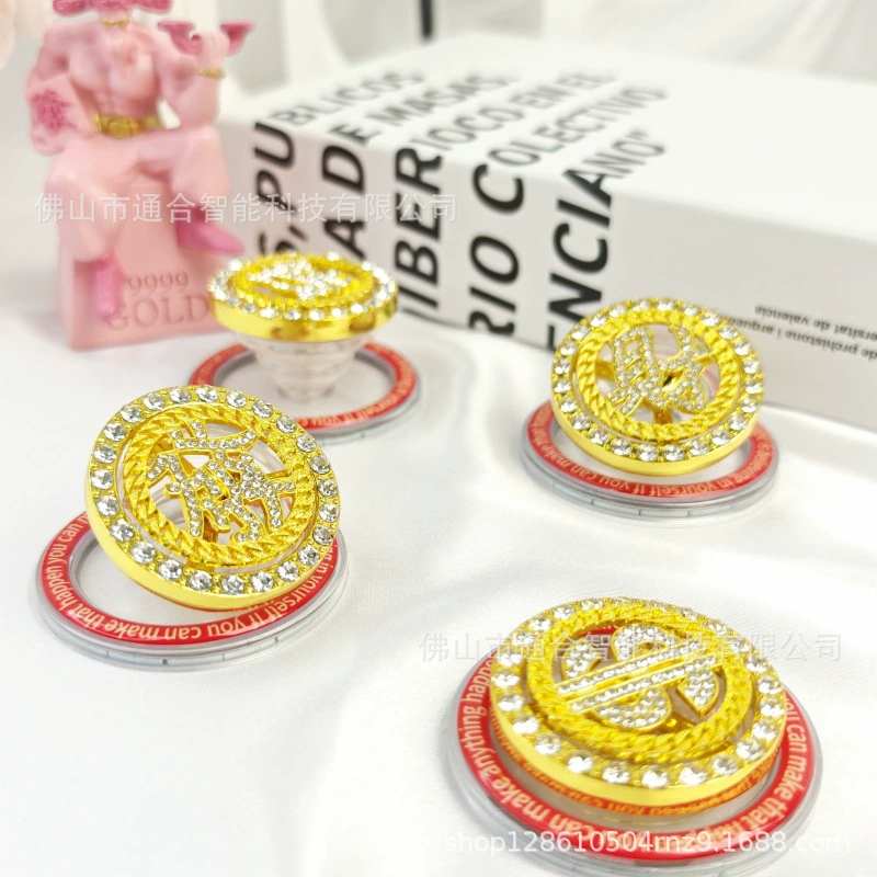 Праздничный Новый год Золотой Транспортер разбогатеть Подставка для мобильного телефона Магнитный Подставка для мобильного телефона Подвеска Подвеска Подушки Подвеска для рабочего стола Выдвижная