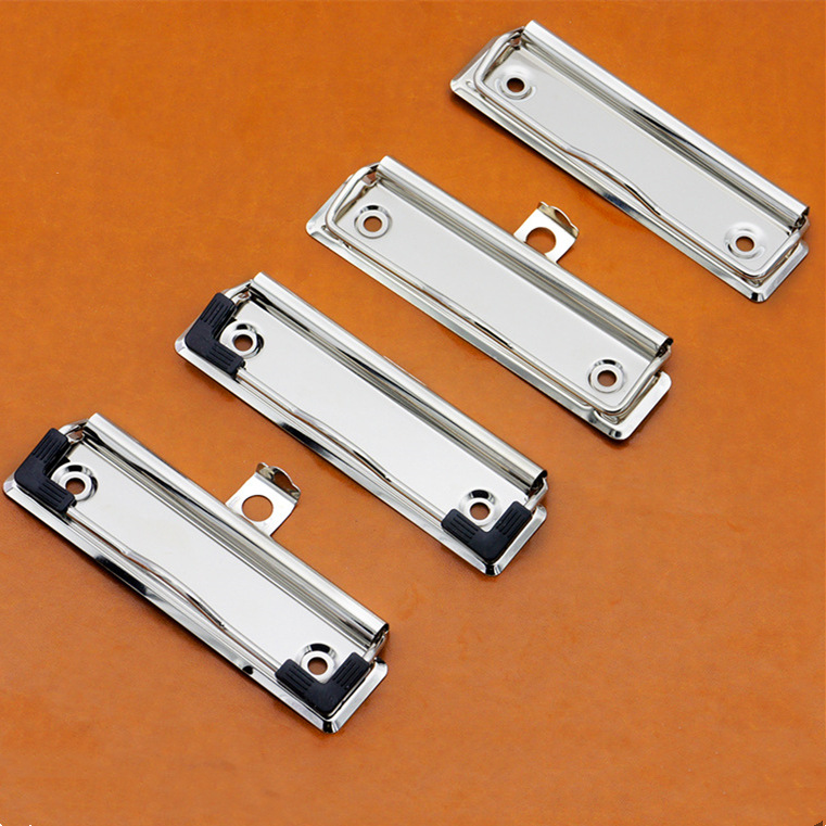 Clip de encuadernación de papelería Clip de placa de metal Clip de placa de hardware de papelería de protección ambiental Accesorios de tablero de escritura wc120a4r