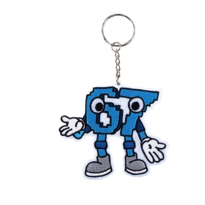 Colgante transfronterizo robar un elemento de brainrot 67 patrón de llaver colgante acrílico mochila plana image 10