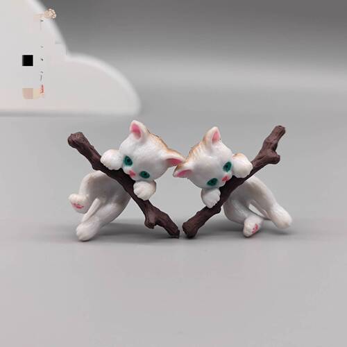 Suspended branch cat Suspended fish tank decoration landscaping small pendant aquarium supplies ornaments office desk decoration