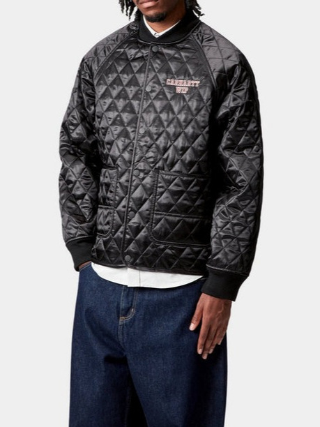 European and American Cross-Border Diamond-Shaped Pure Color Cotton Jacket Jacket Quilted Jacket Autumn and Winter Diamond-Shaped Lightweight Retro Loose Cotton Jacket