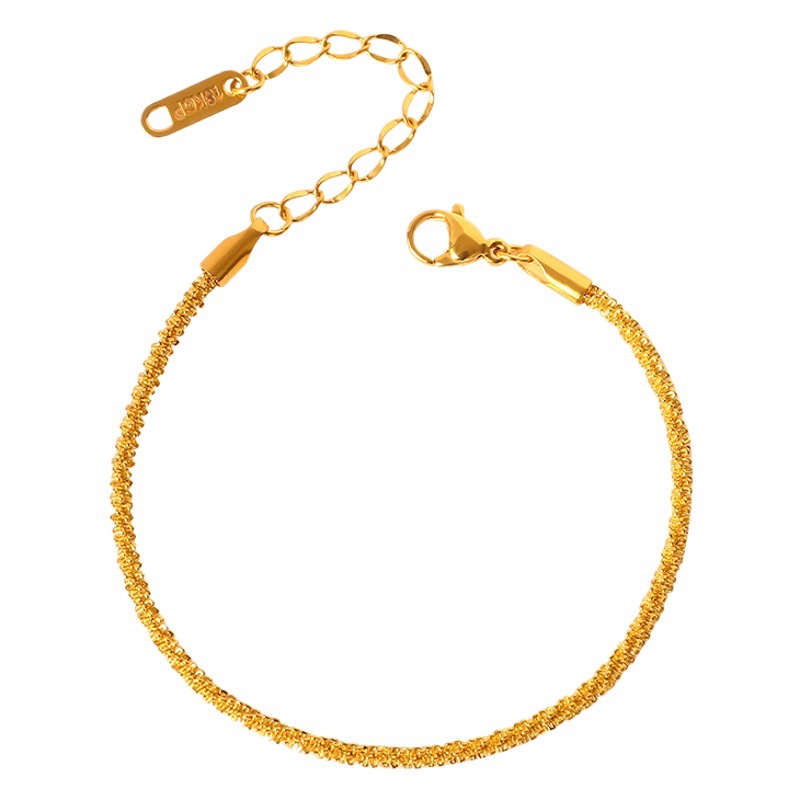 Nueva pulsera de celebridad en línea de alta calidad de nicho de lujo ligero de moda para mujer verano no desvanecimiento 2021