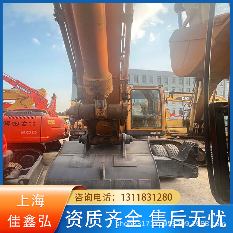 9成新现代现代210W-9轮式挖掘机出售二手轮式挖掘机出口合作