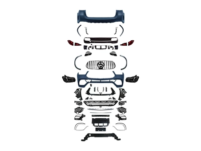 and Rear Body Kit, Grille, and – Big Surrounded - w167-amg63-old-and-new-dynamic-version-complete-set