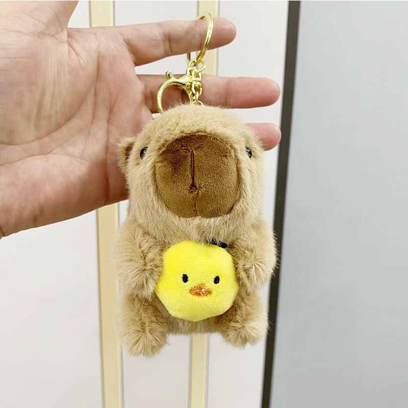 Colgante de felpa sanliou yugui perro llavero accesorios muñeca coolomi muñeca regalo juguete