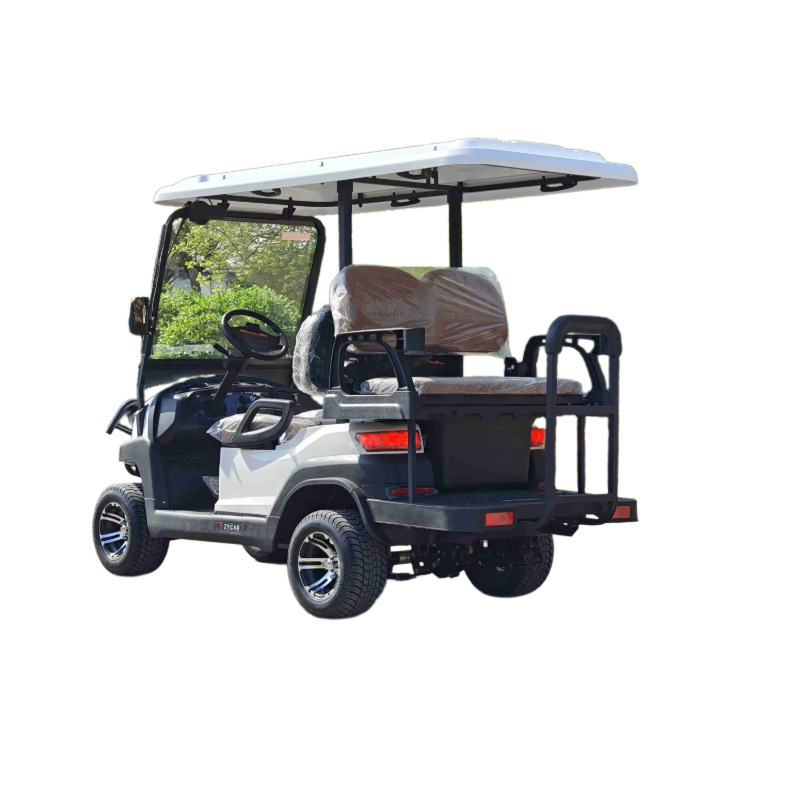 Zhongfeiyida Electric Golf Cart 2+2 Seats Real Estate Reception Scenic Spot Sightseeing Special Vehicle