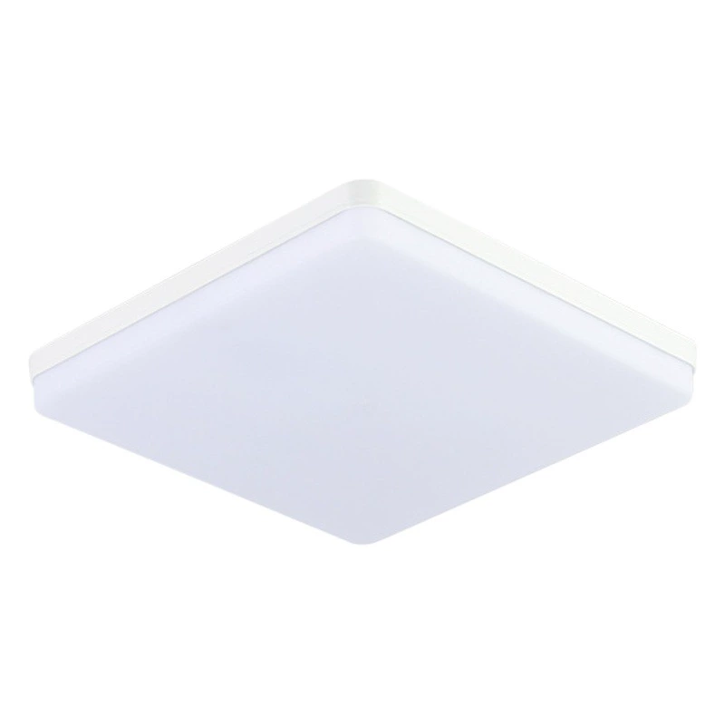 Свет дисковой панели, светодиодный кухонный светильник с плоской панелью, светящийся 300*300, панельный светильник, балкон, коридор, накладной светильник с квадратным диском