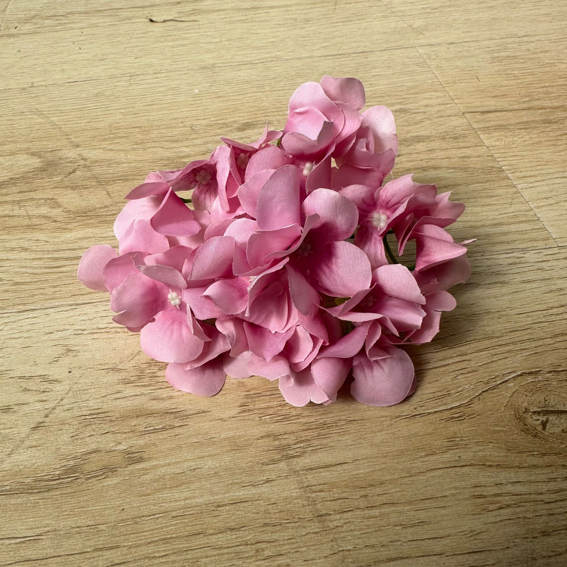 Autumn powder hydrangea head comes with a rod (not inserted)