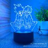 3D night light cross -border supply full -time hunter Siso USB touch colorful touch remote control anime department