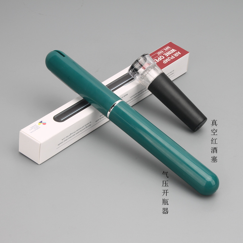 Green bottle opener, vacuum bottle stopper