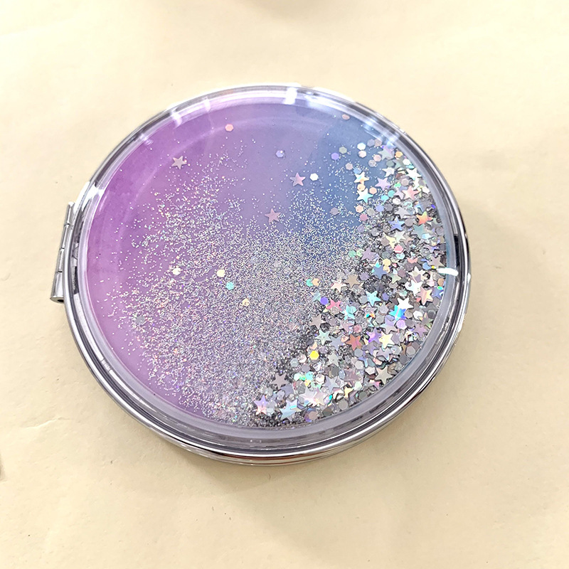 圆形星空流沙镜