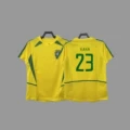 2002 Brazil Home + Custom 23