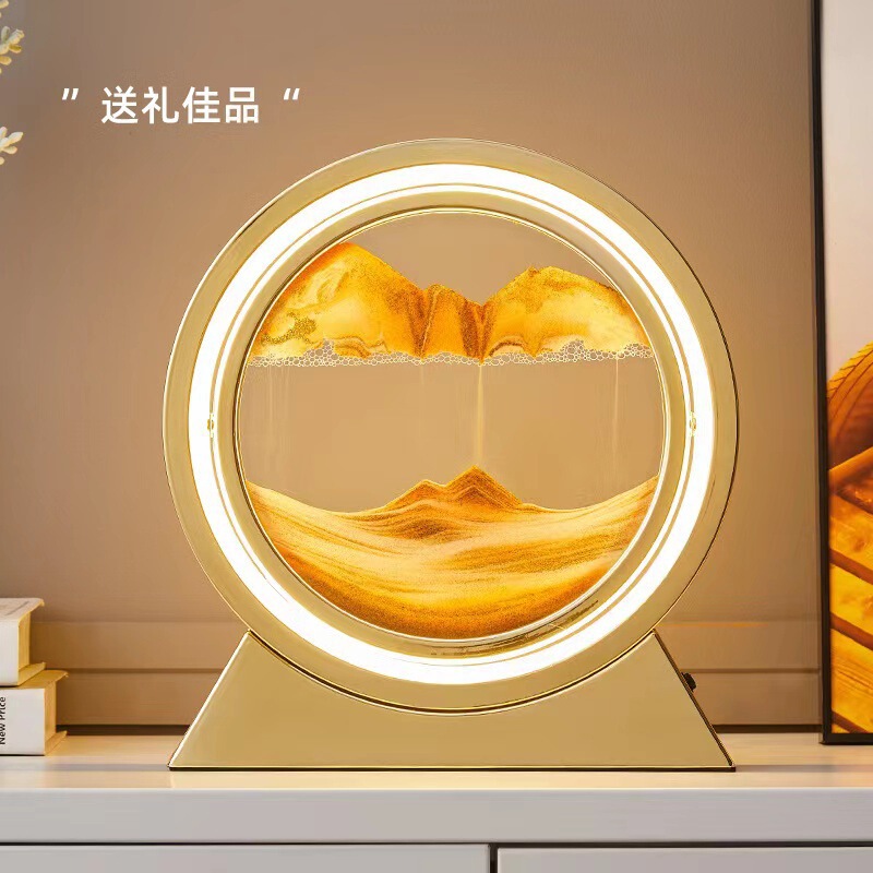 Creative quicksand painting sand table lamp hourglass ornaments table lamp living room decorations housewarming New House wedding gift nightlight Creative quicksand painting sand table lamp hourglass ornaments table lamp living room decorations housewarming New House wedding gift nightlight