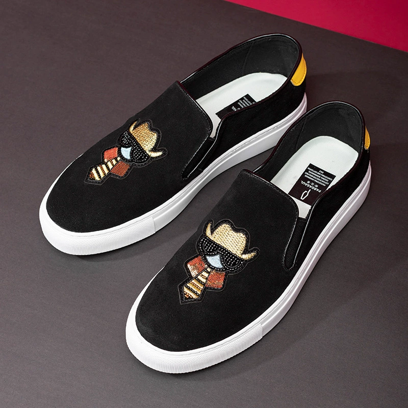 2023 весенне-летние новые дышащие Лоферы без шнуровки мужские туфли модная универсальная повседневная обувь мужские лоферы