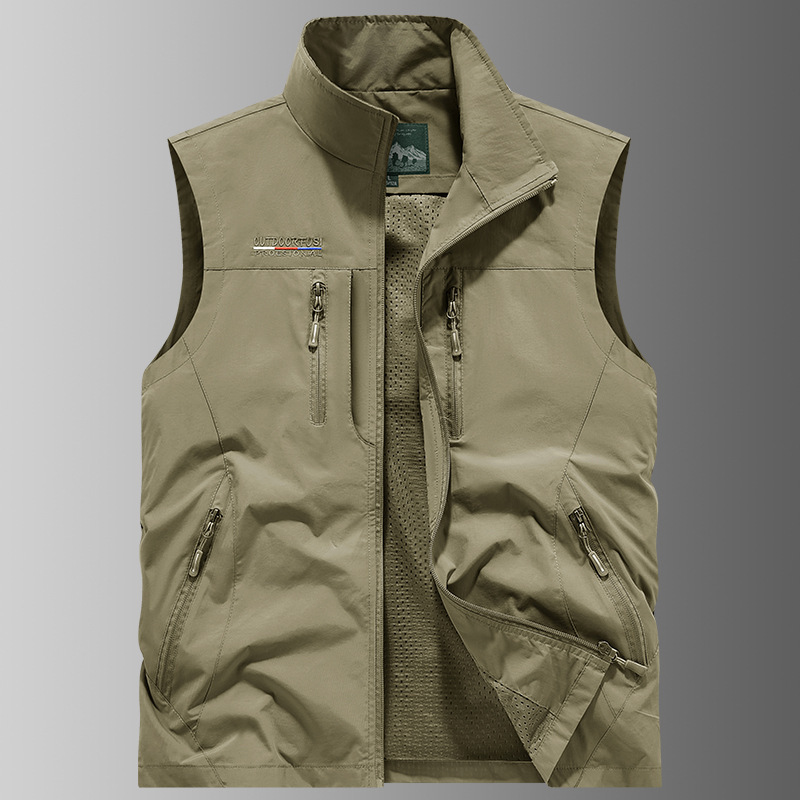 New Men's Clothing for Spring and Autumn, Middle-Aged and Elderly Men's Vests, Outdoor Leisure Sports Loose-Fitting Men's Vests and Jackets for Men New Men's Clothing for Spring and Autumn, Middle-Aged and Elderly Men's Vests, Outdoor Leisure Sports Loose-Fitting Men's Vests and Jackets for Men