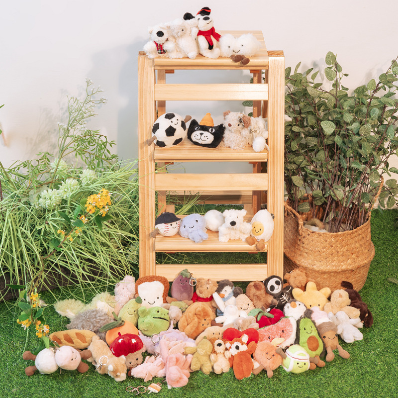 Domestic Version of the Same Betty Corgi Dog Pendant Keychain Plush Puppy Doll