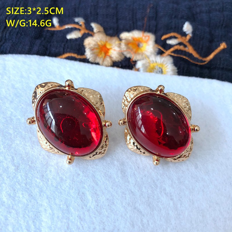 26g Weight No Inlaid Inlay Material Earrings, Ear Studs Classification Wedding, Travel Occasion Printing Pattern Women'S Gender Plating Design Fashion Style Grey, Red, Blue, Silver, Black Color Modern Re-engraved Medieval Silver Needle Stud Earrings Colored Gemstones Gray Color Shell Earrings 15