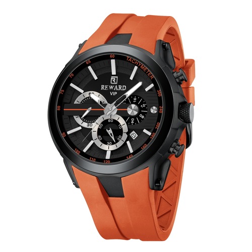 Reward multifunctional sports quartz watch waterproof luminous chronograph men's watch supports drop shipping