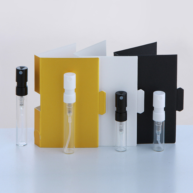 1ml 2mlバヨネットボトル紙付き香水瓶サンプルスプレー瓶|undefined
