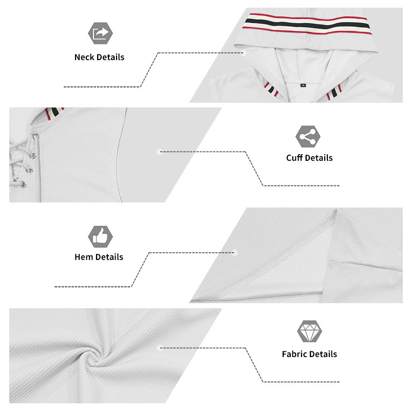 Men's Summer Hooded Vest And Shorts Set, Casual Loose Fit Breathable Athletic Two-Piece Outfit With Color Block Design_viptrois.com