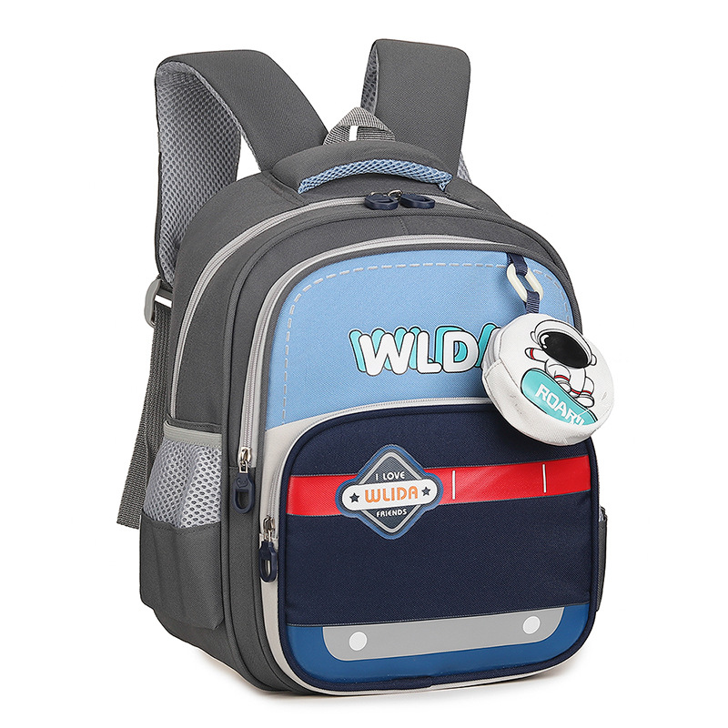 Bonito conejo niña jardín de infantes bolsa de dibujos animados astronautas estudiantes de primaria primer grado mochila transpirable para niños pequeños