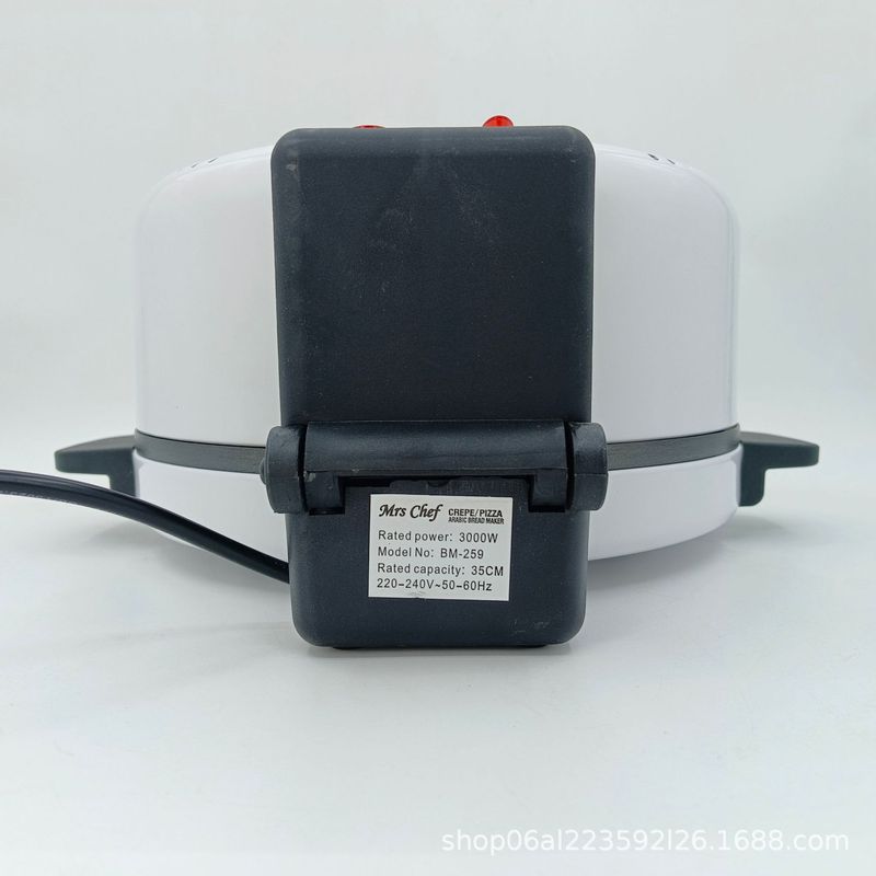 Mrchefクロスボーダー家庭用ピザ機電気パン30cm両面焼きオーブンステーキ機中東ピザ機|undefined