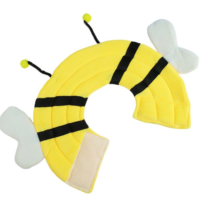 Elizabeth Circle Cat Послеоперационный головной убор с защитой от лизания и укусов Товары для домашних животных Регулируемый мягкий и удобный Elizabeth Circle