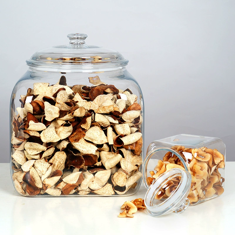 Xinhui старая сушеная кожура мандарина специальная пластиковая герметичная банка для ПК квадратная прозрачная влагостойкая упаковочная бутылка с дисплеем