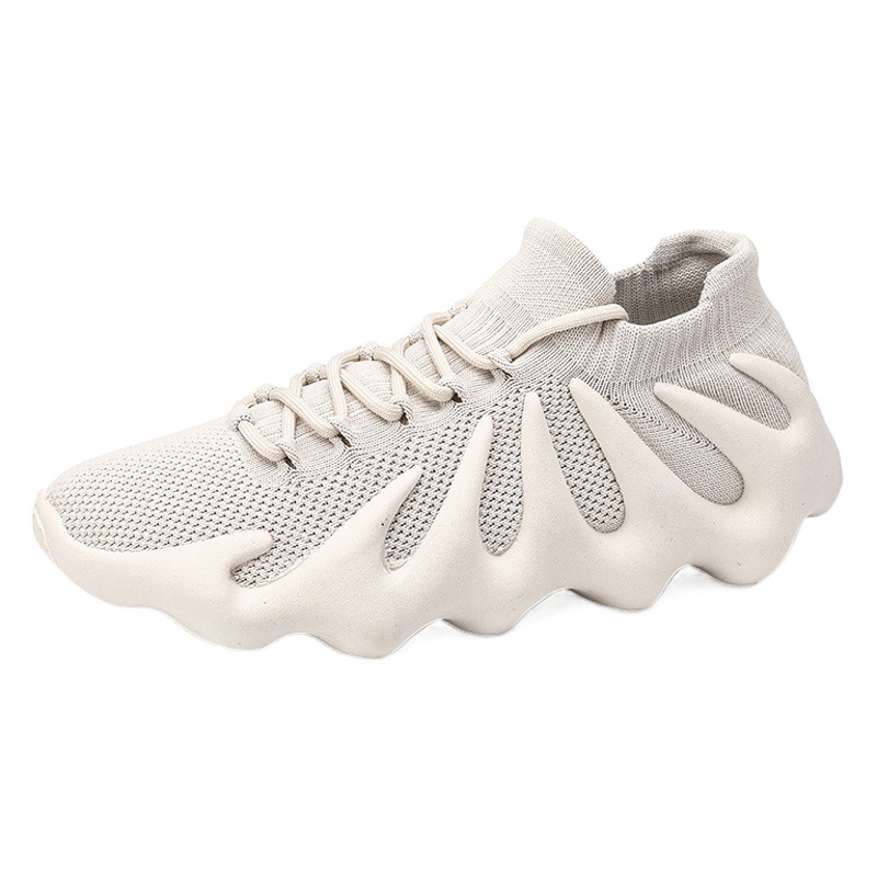 Zapatos de hombre nueva zapatilla de deporte casual Zifei tejido volcánico inferior zapatos de malla transpirable zapatos para correr para hombres zapatos de calcetines de pulpo