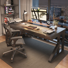 电脑桌台式电竞桌椅套装卧室家用学习书桌写字简易工作台办公桌子
