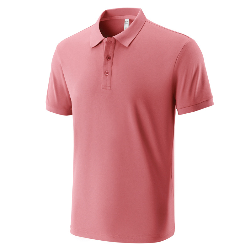 Ropa de trabajo de solapa de manga corta Camisa de polo impresa Ropa de fábrica Ropa de trabajo Camisa publicitaria cultural Camiseta Impresión personalizada con bordado de logotipo