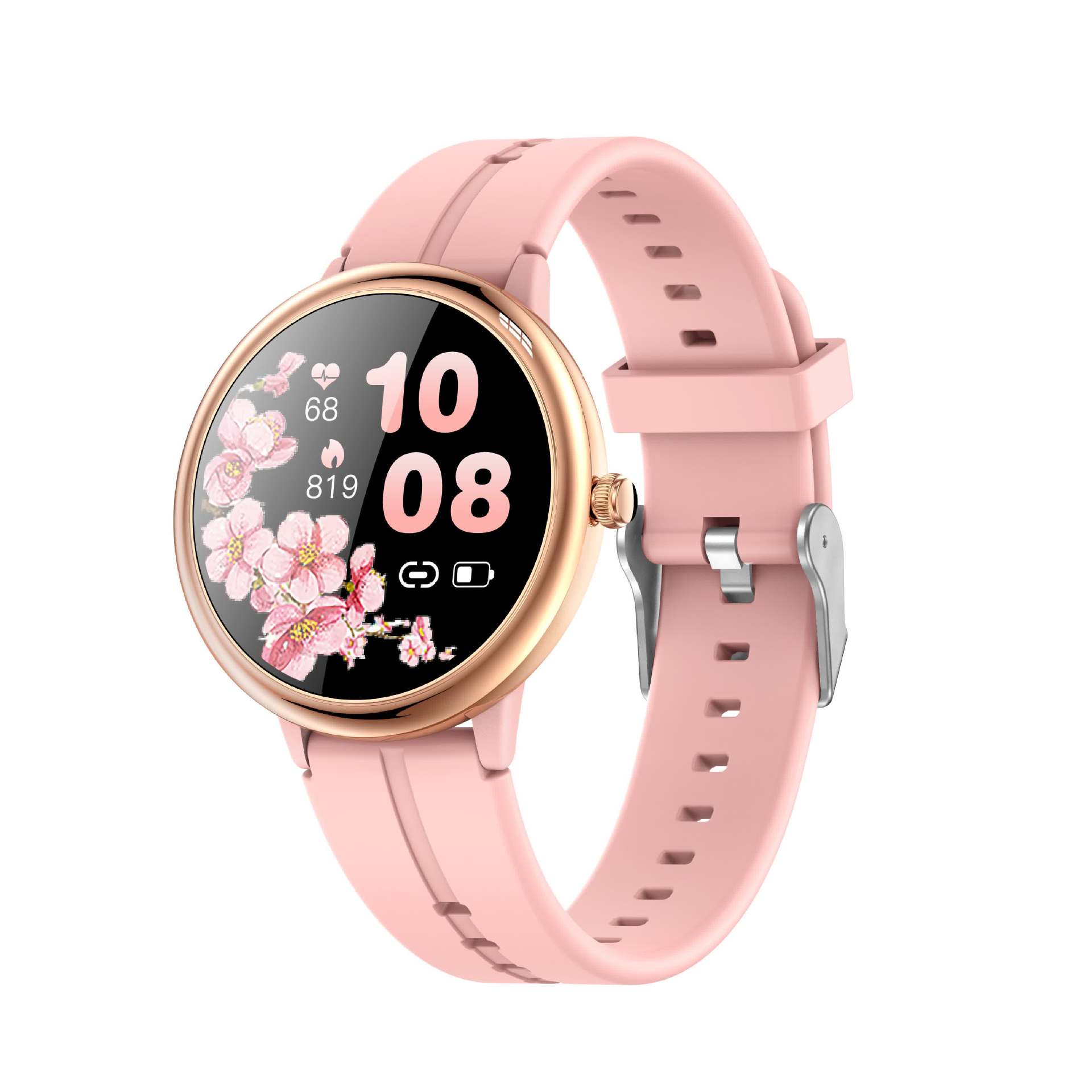 R8 Smart Watch with Bluetooth Calling, 1.09-Inch Screen, Heart Rate and Blood Oxygen Monitoring, Temu Same Model Women's Health Watch