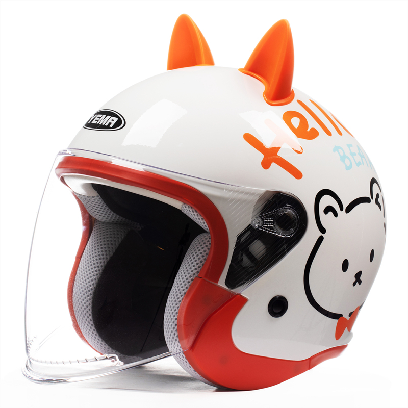 Summer Sunscreen Electric Motorcycle Helmet