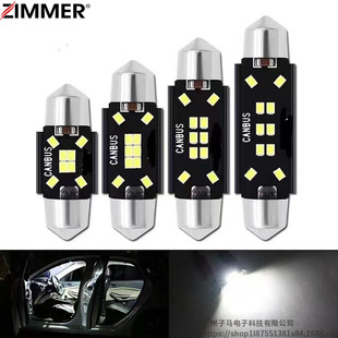 Cross-border hot sale car LED roof light double-pointed light 2016 10SMD decoding reading light tail box light license plate light