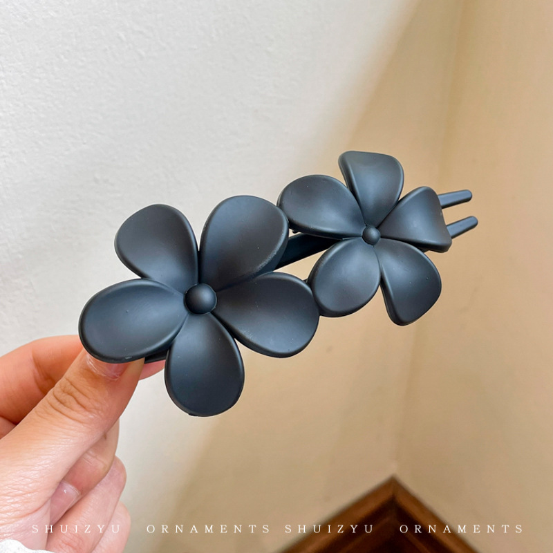 Gran arco clip de cabello de alta sensación clip de boca de pato nuevo clip de captura de cabeza de mujer temperamento clip de tiburón clip de cabello