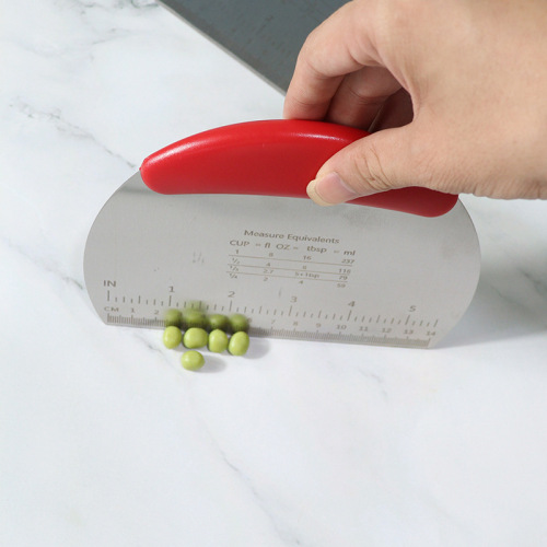 Stainless steel dough knife cream scraper scraper for cutting flour dough cake household kitchen utensils baking tools wholesale