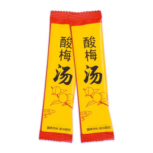 10g/Bag Sour Plum Tea Soluble Powder Solid Beverage Sour Plum Crystal Concentrate Juice Soluble Old Beijing Plum Tea In Stock