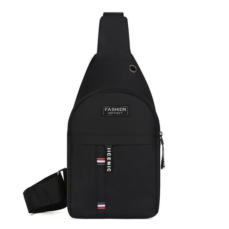 Bolso de pecho de comercio exterior para hombres 2024 nuevo ocio coreano bolso deportivo de tela Oxford bolso de hombro mochila de lona moda