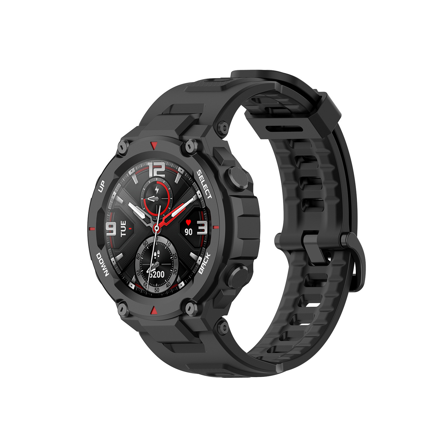 Aplicable a Yue I Hua mi reloj Amazfit T-Rex pro A1918 Tyrannosaurus correa de reemplazo de silicona