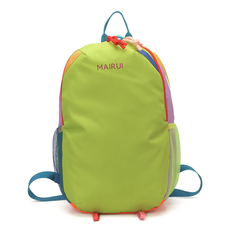 Mochila de dopamina de color contraste para niños y niñas, mochila escolar de gran capacidad, nuevo paquete de montaña infantil transfronterizo