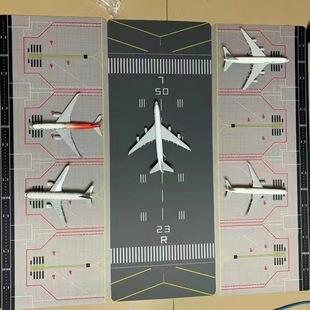 [Model scenario] 1:400 simulation airport runway J-20 fighter apron runway can be spliced
