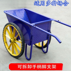 翻斗车搬运车斗车推车工地两轮手推车加厚工程劳动建筑