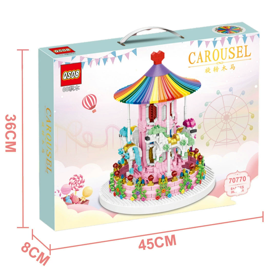 Rotating constructor, board game, interactive toy, small particles, for children and parents