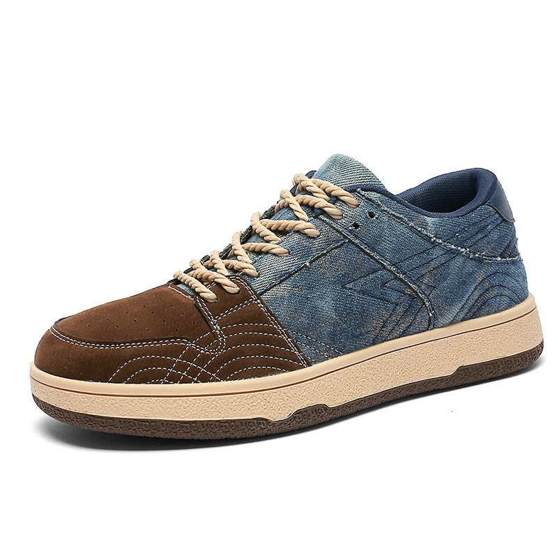 Nuevo lienzo de primavera casual textil en stock de color sólido SGS zapatos de inyección de cabeza redonda negra baja zapatos para hombres