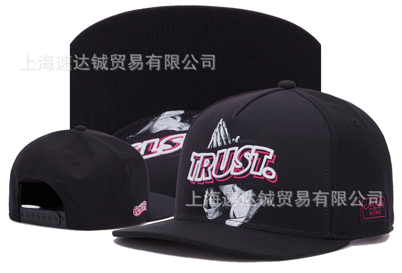 Mayorista comercio exterior sombrero plano sombrero ajuste sombrero sombrero de automóvil sombrero de moda americana sombrero de sol sombrero de sol