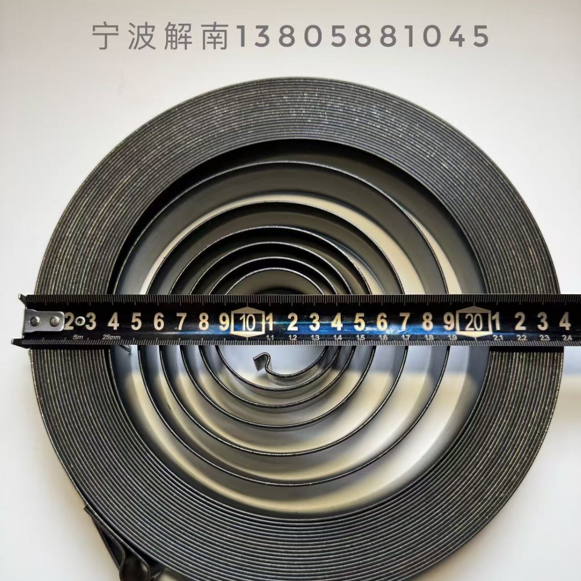 宁波厂家供应弹簧发条平面涡卷收软管收线高弹力高弹性伸缩