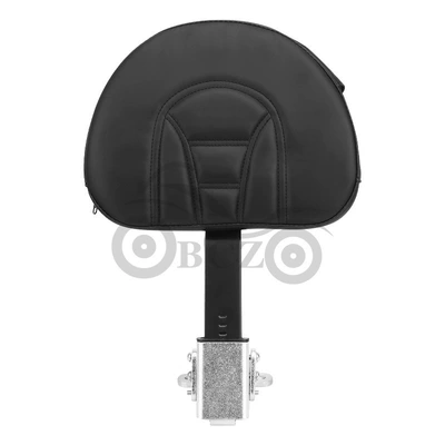 Motorcycle cushion – years backrest - two-horizontal-black-rod