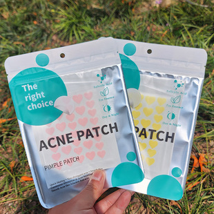 Cross-border hydrocolloid color love acne patch concealer acne patch in stock peas patch artificial skin acne patch